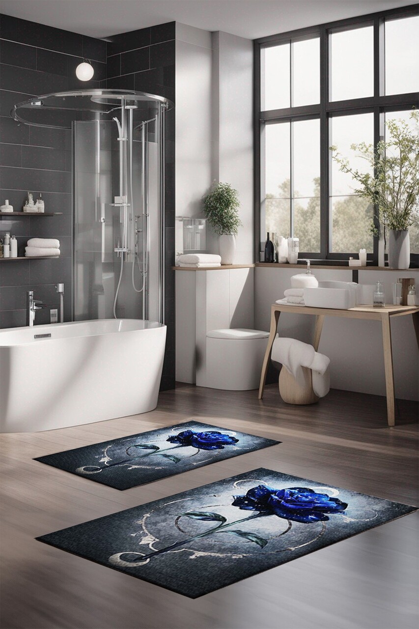 Set covorase de baie, L'essentiel Maison, CT-5386, Multicolor - imagine 4